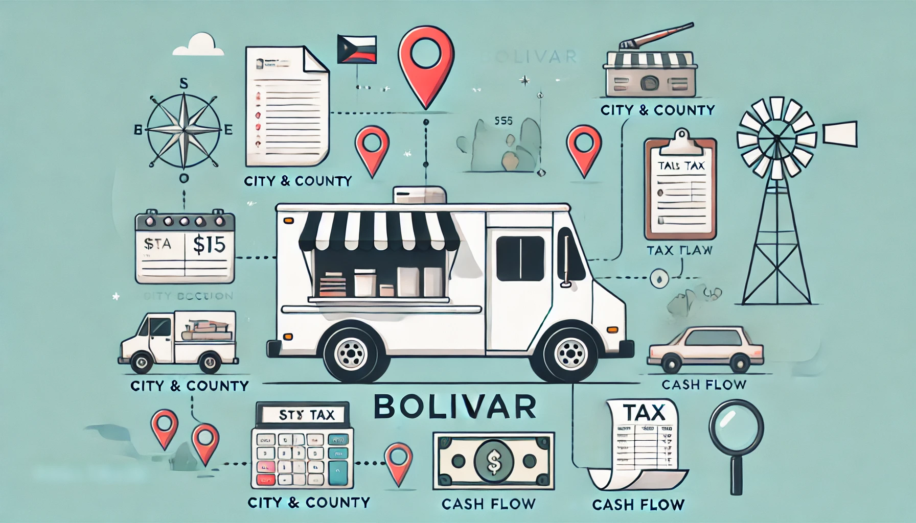 Navigating Sales Tax for Bolivar’s Food Trucks